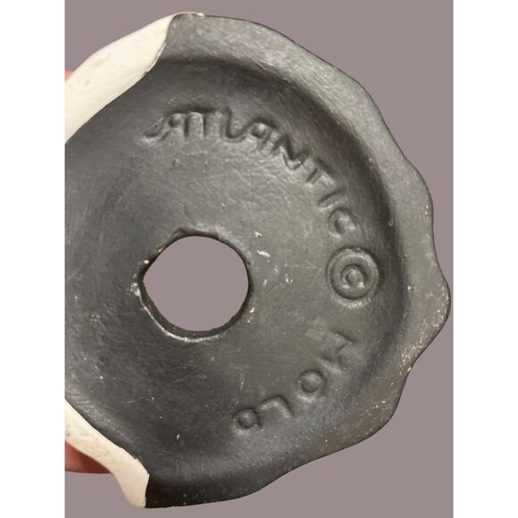 Vintage Atlantic Mold Man and Woman Pilgrims Thanksgiving Autumn Fall - Picture 8 of 9